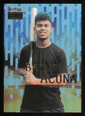 2022 Skybox Metal Universe Champions Skybox Premium Gold #S49 Bryan Acuna - Image 1 of 2