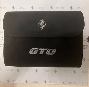 Ferrari 599 GTO Schedoni alcantara owners manual pouch new & boxed - Picture 1 of 9