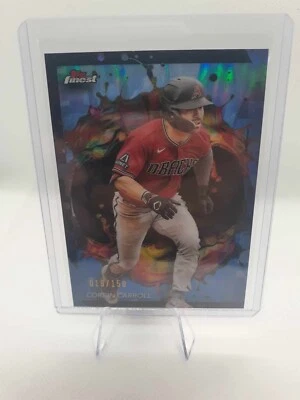 2024 Topps Finest Corbin Carroll /150 Diamondbacks #280 Rare - Image 1 of 2