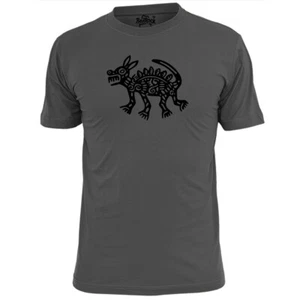 Camiseta Hombre Perro Azteca Arte Tribal México - Imagen 1 de 3