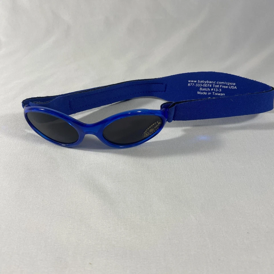 Kidz Banz Carewear Adventure Baby Banz Sunglasses (Blue) - 2-5 Years - Image 1 of 3