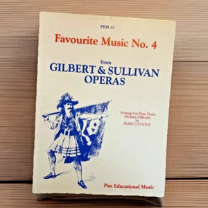 Favourite Music No. 4 ~ Gilbert and Sullivan Operas ~ Flute Duets ~ Marcus Dods - Picture 1 of 4