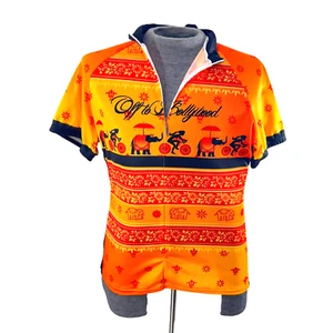 Voler Radtrikot Off To Bollywood mit passenden Socken Damen L orange Raglan - Bild 1 von 6