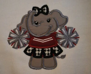 Girls Size 14/16 Appliqued Alabama Crimson Roll Tide sweatshirt - Picture 1 of 2