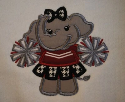 Niñas Talla 14/16 Aplique Alabama Carmesí Roll Tide Sudadera Foto 1 de 2