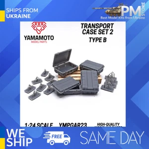 Yamamoto YMPGAR23 1/24 Transport Case Set 2 Type B Resin Bausatz - Bild 1 von 4