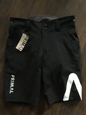 Primal Onyx Escade Loose Fit Shorts Womens Black/White  NO LINER SZ Small NWT E1 - Image 1 of 4