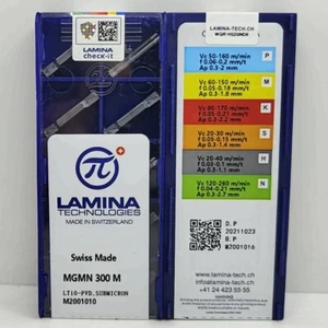 10 piezas MGMN300-M LT10 MGMN300 3,0 mm CNC hoja carburo insertos originales - Imagen 1 de 3