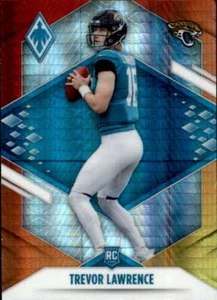 2021 Panini Phoenix Fire Burst #101 Trevor Lawrence RC Rookie Card Jaguars NM-MT - Bild 1 von 2