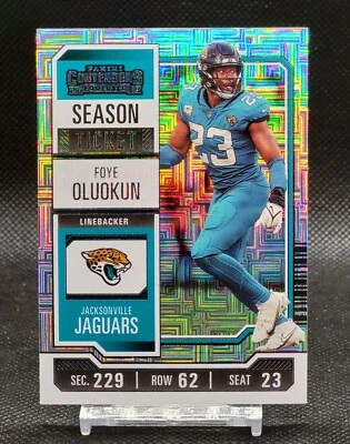 2023 Panini Contenders Season Ticket Mojo Foye Oluokun #46 - Image 1 of 3