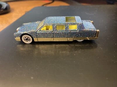 Hot Wheels синий металлик 1990 лимузин Cadillac - Изображение 1 из 4