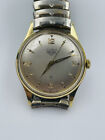 Heuer Vintage Gold Plated Swiss 17 Jewels Manual Wind Mens Watch