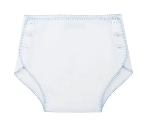 NUEVO CON ETIQUETAS Feltman Brothers Bros Bebé Niños Botón Bloomers Pañal Cubierta Recién Nacido 0 3 M - Imagen 1 de 1