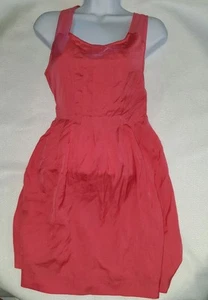 Vestido de piña plisado rosa rosa talla grande para mujer Coral Peach - Imagen 1 de 10