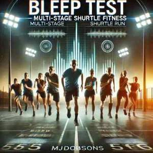 Bleep Test Multi Stage Shuttle Fitness Run Audio 15m +20m Police Armed Forces CD - Picture 1 of 4