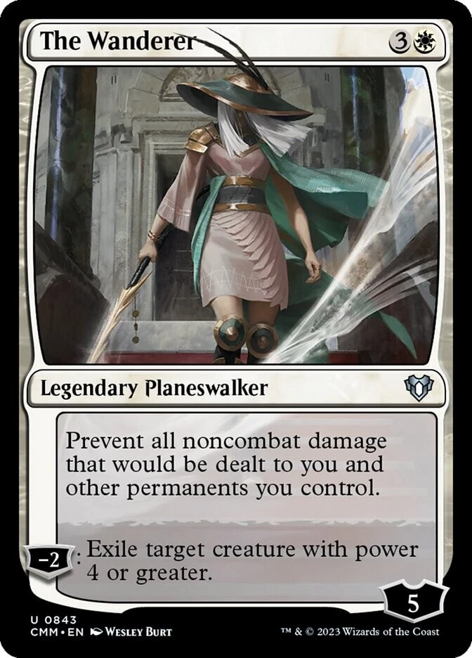 The Wanderer 843 U Commander Masters MTG - Image 1 of 1