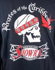 2006 Pirates of the Caribbean Rigging Crew T-shirt Dead Man's Chest Movie XL - Picture 1 of 9