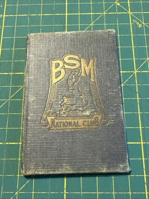 1938 BSM British School of Motoring National Club Service Membership Card - Image 1 of 4