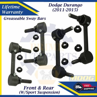 MOOG OEM Front & Rear Sway Bars For 2011-2015 Dodge Durango Lifetime Warranty - Image 1 of 4