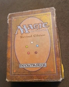 Magic the Gathering Revised Edition Starter Deck Box senza carte *SOLO SCATOLA* Mtg - Foto 1 di 8