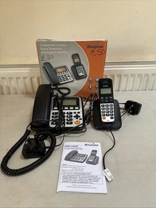 binatone concept combo 3525 with answer machine loud-speaker caller id - Zdjęcie 1 z 4