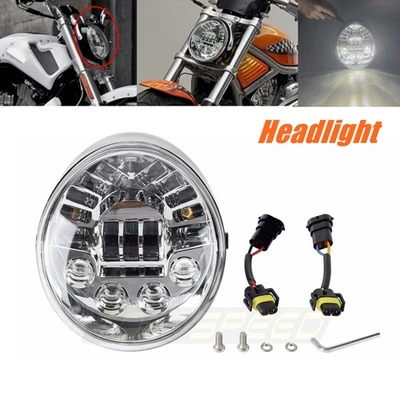 Faro delantero LED para Harley V-Rod VRSCX VRSCA VRSCF Night Rod 02-17 Foto 1 de 4