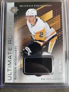 2024-25 Upper Deck Ultimate Collection Rookies Jersey Rutger McGroarty /499 #193 - Bild 1 von 2