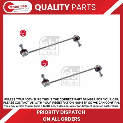 FEBI Front Anti Roll Bar Link Kit for Vauxhall Vivaro B Bus 14 - - Image 1 of 4