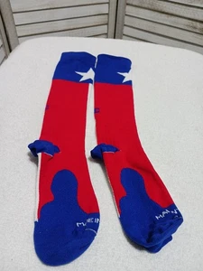 Pro Compression PC Performance  Unisex Socks Size XS Red White Blue Star Logo - Picture 1 of 9