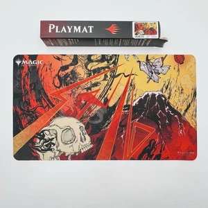 Offizielle Ultra Pro Lightning Bolt Spielmatte Japanisch Alt Art Mystisches Archiv MTG - Bild 1 von 14