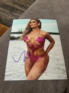 NATALYA NATTIE WWE AEW NXT SIGNED AUTOGRAPHED 8X10 PHOTO - Picture 1 of 1