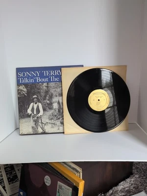 SONNY TERRY Talkin' 'Bout The Blues WASHINGTON WLP 702 original Mono vinyl LP - Image 1 of 4