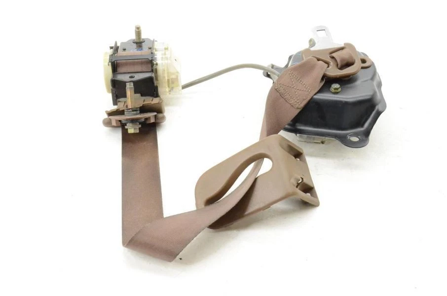 1990-1994 Nissan 300ZX Z32 Driver Left Rear Tan Seat Belt Retractor Foto 1 de 4