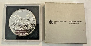 MONETA DOLLARO D'ARGENTO CANADESE 1989 - Foto 1 di 3