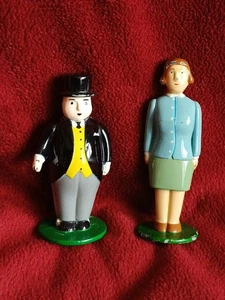 Thomas The Tank & Friends ERTL SIR TOPHAM HATT AND LADY HATT DIECAST 2001 Unbox - Picture 1 of 10