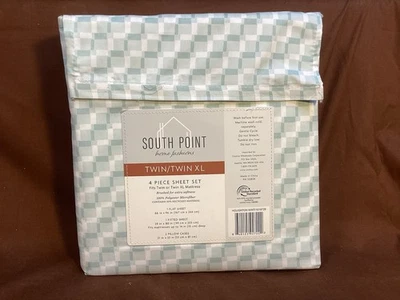 Juego de sábanas Southpoint Home Fashions Twin, Twin XL, 4 piezas, Houghton como nuevo Foto 1 de 4