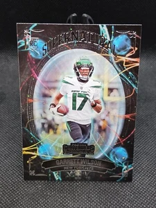2022 Contenders Supernatural Insert - Garrett Wilson RC #SN-GWI New York Jets - Picture 1 of 2