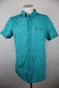 BILLABONG CAMICIA MANICHE CORTE UOMO COTONE TG M MAN CASUAL VINTAGE COTTON SHIRT - Picture 1 of 9