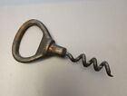 Vintage 1930s Small Direct Pull Corkscrew Bottle Cap Lifter Puller 3 inches long