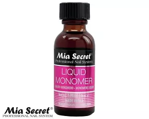 Mia Secret- Acrylic Nail System Liquid Monomer Non-Yellowing feature 1oz - Picture 1 of 1