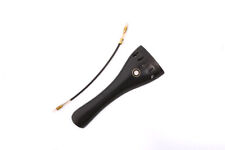 New 5 String 4/4 Violin tailpiece Ebony Wood with tail gut Violin parts