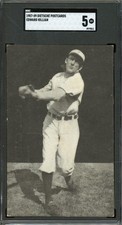 1907 Dietsche Postcards - Killian - Detroit Tigers - SGC 5 EX - Tough