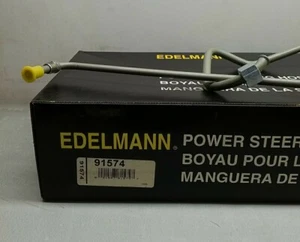 91574 Edelmann Power Steering Pressure Line Hose Assembly Made In USA - Foto 1 di 3