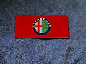 1974 Alfa Romeo GTV Berlina Spider brochure Pamphlet excellent NOS - Bild 1 von 3