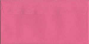 Farbumschläge Cerise Pink 114 mm x 229 mm abziehbar/versiegeln 120 g/m² DL+ (dreifach faltbar A4) - Bild 1 von 1