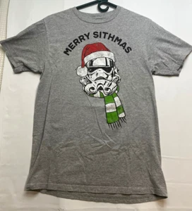 Star Wars Merry Sithmas shirt mens medium short sleeve Christmas Darth Vader - Picture 1 of 8