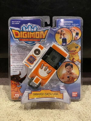 NEW_English Ver._Digimon Data Squad Digivice Link DNA Chip_Orange_Season 5 Anime - Image 1 of 4