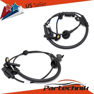 Pair ABS Wheel Speed Sensor LH RH For 2007-2010 Mitsubishi Outlander 2.4L 3.0L - Picture 1 of 4