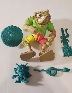 TMNT Vintage Napoleon Bonafrog 100% Complete 1990 Figure Playmates Ninja Turtles - Picture 1 of 8