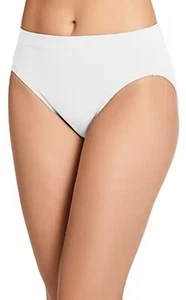 Jockey Womens Elance 2 PK High-Cut Stretch Brief White 6 - NWOT - Picture 1 of 2